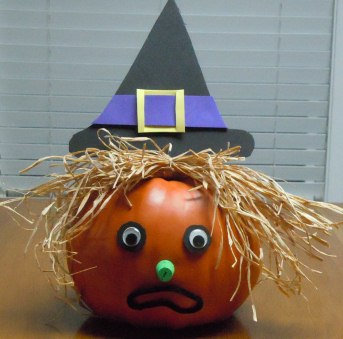 pumpkin witch Halloween craft